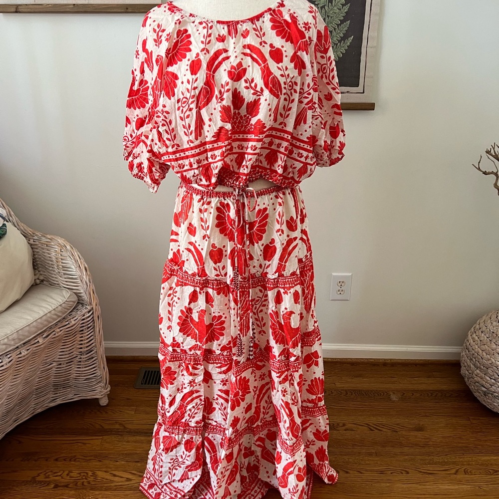 Farm Rio Two Piece Set Skirt and Blouse